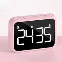 100 minučių įkrovimo LED virtuvės laikmatis, skirtas studijoms ir namų darbams, atgalinio skaičiavimo laikmatis, didelis ekranas, namų laikmatis