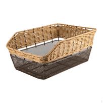 Basket Cargo Rack Large Capacity Universal Rear Bike Tail Bag for Camping Grocery Shopping ruda