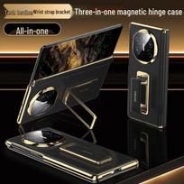 IM-CHEN Huawei Mate X6 Foldable Phone Case with Wristband Stand Huawei Mate X6 / X6 Collector's Edition
