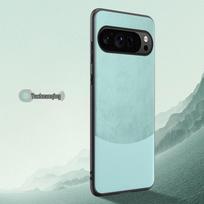 Compatible Google Pixel 9 & 10 Leather Phone Case - Simple Protective Design PIXEL 6A elegantiška žalia spalva