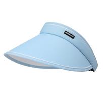 Upf50+ Vasarinė Didesnio Kraštelio Dviračių Sporto Apsaugos Nuo Saulės Kepurė Tuščiu Viršumi Moteriška UV Kepurė Nuo Saulės Kepurė Veidui Dangalas Adjustable dangaus mėlyna spalva
