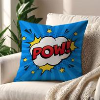Art Pop BANG WOW BOOM POW pagalvės užvalkalas Pagalvės užvalkalas Dekoracija Kambarys Namai Sofa svetainė Biuras Automobilis Nordic Paprastumas 12x12Inch