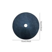 10PCS Tree Protection Weed Mats Ecological Control Non-Woven Cloth Mulch Ring Round Weed Barrier Plant Cover for Orchard Garden