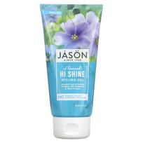 Jason Natural, Formavimo gelis, Didelis blizgesys su sėmenų aliejumi, 6 uncijos (170 g)