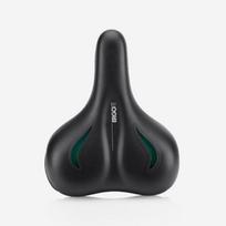 Decathlon Miesto dviračio silikoninis balnelis One Size juoda