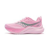 Saucony Tempus TanTu 3 Kvėpuojantys palaikantys atšokantys treniruočių bėgimo bateliai Moteriški Rožiniai S18251-5 37