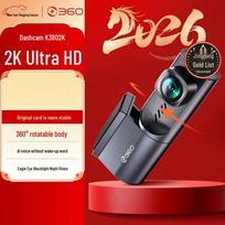 360AI K380 Car Dash Cam (CN version) juoda spalva