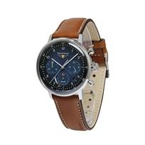 BAUHAUS Pilot Watch Quartz Officially Limited Distribution DESSAU Solar-Powered Wristwatch, Imported, (Blue Dial/Business/Waterproof/Men's) 2086-3SP mėlyna