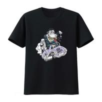 Ben Davis T Shirt Unisexs Classic Car Gorilla Print Cotton White Comfortable Casual Unisexs Clothing and Womens 2026 Summer T Shirt S