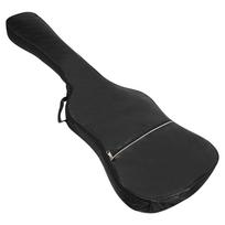 Elektrinės bosinės gitaros kuprinė 20 mm, paminkštinta elektrinei bosinei gitarai ir gitarai Black