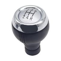 5/6 greičių sidabrinė pavarų perjungimo rankenėlė PU oda MT svirties perjungimo rankenėlė, skirta Mini Cooper R55 R56 R57 R58 R59 F55 F56 F54 F57