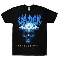 Vader Revelations JAV turas 2002 M. Juodi unisex marškinėliai S
