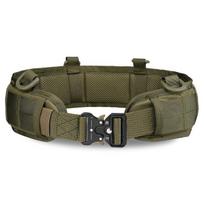 Karinis taktinis reguliuojamas diržas lauko darbui vyrų Molle kovos diržas armijos kovos CS Airsoft medžioklės dažasvydžio diržai paminkštinti juosmens diržai 125cm