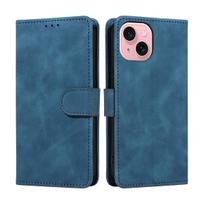 For Iphone 16 15 14 pro Max Plus 13 12 11pro mini 7 8 X XS XR Series Clamshell Wallet Skin Feel Phone Case For iPhone 15&Artificial Leather