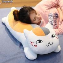 50/70/85/105cm Natsume Yuujinchou Nyanko Sensei Anime Katė Pliušinis Lėlės Žaislas Katės Pagalvė Gimtadienio Kalėdų Dovana Vaikams 50cm