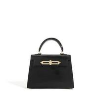 Nauja karvės odos mini paprasta kasdienė universali rankinė per petį / crossbody