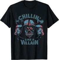 Star Wars Darth Vader Chillin Like A Villain T-Shirt L