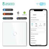 BSEED 1/2/3Gang Wifi Touch Smart Switches Tuya Alexa Plus Normal EU Socket With 20W Fast Charging USBC Ports Neutral Required EU standard