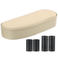 Car Universal Door Armrest Storage Box Arm Rest interior Elbow Adjustment Support Bracket Accessories Anti Slip Mat smėlis