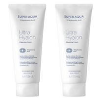 MISSHA Super Aqua Ultra Hyalron Cleansing Cream 200ml 2pcs