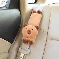 Automobilio kaklo pagalvėlė Kapibara Pliušinė Pečių apsauga Mielas Servetėlių dėžutė Kawaii Automobilio dekoracija Iš Automobilio reikmenų mielas Pliušinis žaislas Dovana