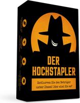 The Impostor — Can You Expose Him?  — a board game that combines bluffing, creativity, word games and suspicion!, suitable for many people,board game German