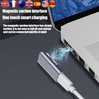 C tipo moteriškas PD adapteris Apple MacBook Air/Pro USB C magnetiniam kištukui keitiklis United States