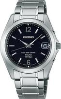 SEIKO SELECTION SBTM229 Solar Radio Date Black Pure Titanium Case and Band [Seiko Watch] Men's Watch, Powered, Controlled, Calendar, Dial,
