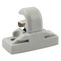 For Amarok Beetle Bora Caddy Eos Golf Passat Polo Touran Fabia 3B0857563 3B0857561B Genuine Grey Sun Visor Clip Hook Holder pilka
