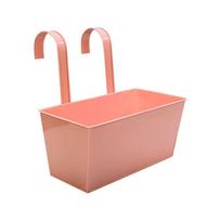 Atsparus oro sąlygoms Lauko augalų vazonas Nerūdijantis sieninis laikiklis Langinė Modernus Boho vazonas juoda