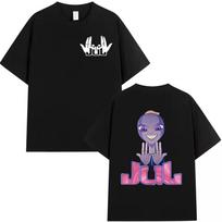France Rapper Jul DOr Et De Platine Album Tshirt Unisex Women Clothing Fashion Hip Hop Shirt Cotton Short Sleeve Oversized Tops S
