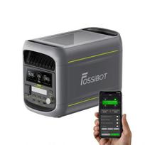 Nešiojama elektrinė - FOSSIBOT - F1800 - 1024Wh - 1800W (nuotrauka 2700W) - Greitas įkrovimas 0–80% per 49 min žalia