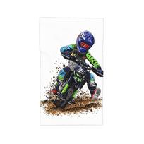 Motocross Dirt Bike Studios MX Rider 35 Soft Face Towel Quick Dry Pool Bath Cotton Towels Absorbent W40*H60(CM)