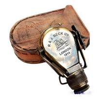 Antikvarinis žalvarinis monokulinis žiūronas teleskopas Vintage laivybos spyglass Scope