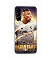 Dėklas - Maniacase - Samsung Galaxy A26 - Silikoninis - Lankstus - Kylian Mbappe Real Madrid juoda