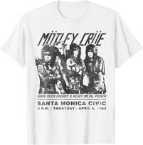 Mötley Crüe - Santa Monikos Civic Auditorijos marškinėliai 2XL