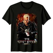 Pamesti berniukai (1987 m) Filmo plakato įkvėpti marškinėliai Retro kino klasika Unisex L black