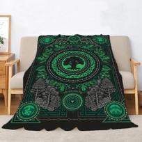 Magic the Gathering Kawaii Blanket King Size Bed Blankets & Throws Microfiber Bedding Knitted Plaid Home Interior Beach Towel 30x40in