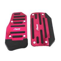 Universal Car Manual Series Automatic Brake Accelerator Non-slip Foot Rest Pedal Pad Cover Footrest Auto Car Accessories 1