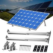 Solar Panel Tilt Bracket Aluminum Alloy Solar Holder End Clamp Kit Adjustable Solar Panel Mount Support 15-30 Degrees China Mainland