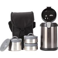 LOCK&LOCK Multi-Layer Stainless Steel Insulated Lunch Box 2L