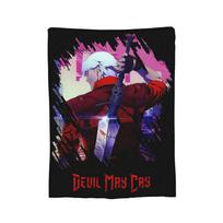 Dante Game DMC Devil May Cry Blanket Velvet Spring Autumn  Multi-function Super Soft Throw Blanket for Sofa Travel Bedspread 30x40in