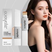 two-in-one Color-changing Foundation Stick Lightweight Hydrating Brightening Matte Moisturizing Foundation Concealer Makeup 13g