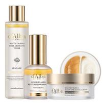 d'Alba White Truffle Maitinantis odos priežiūros rinkinys (Tonikas 155ml + Dvigubas serumas 30ml + Dvigubas kremas 70g)