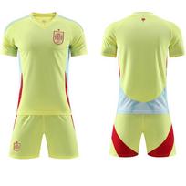 2024 Spain Away Euro Jersey #19 Yamal #7 Morata #17 Nico #8 Olmo Football Jerseys 16