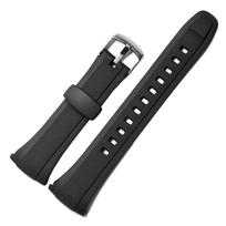 Skirta Casio sportiniams laikrodžiams WVA-M640/WVA-M650/WVQ-M410 serijos dervos silikono laikrodžiui su originaliais priedais vyriškas juodas juoda