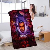 Rapper Chris Brown Big Microfiber Beach Towels Quick Dry Towel Sand Beach Towels Pool Towel For Travel Swim Pool Yoga W30*H60(CM)