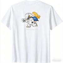 PRAGMATA Action adventure game TShirt 2026 Summer New Diana cute graphics pure Cotton Short sleeves Top Y2K Harajuku shirt M