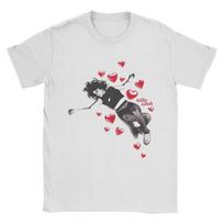 Unisex Heart Graphic Billie Eilish TShirt Premium Cotton Crew Neck Short Sleeve RoUnisextic Retro Pop Music Casual Graphic Tee M