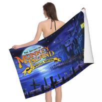 The Secret Of Monkey Island Beach Towel Adventure Action Game Soft Linen Microfiber Pool Towels W30*H60(CM)